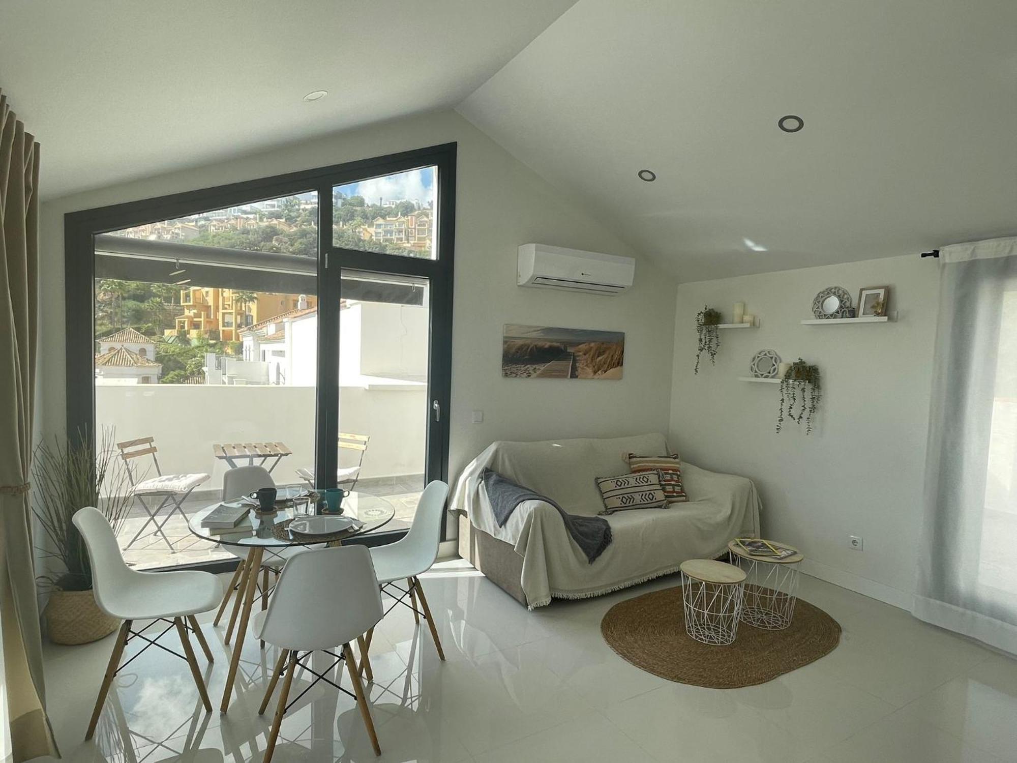 Precioso ático, nuevo, a 50m de la playa, Manilva Exterior foto